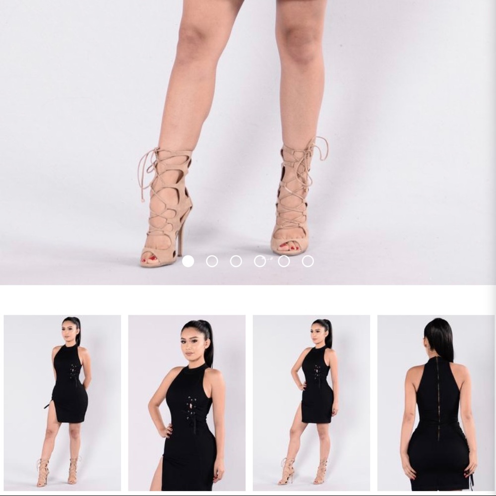Indigo blue fashion nova dress
